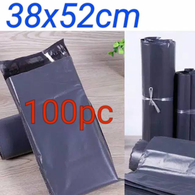

Megapek Polymailer Kantong kurir lem 38x52cm isi 100 pcs
