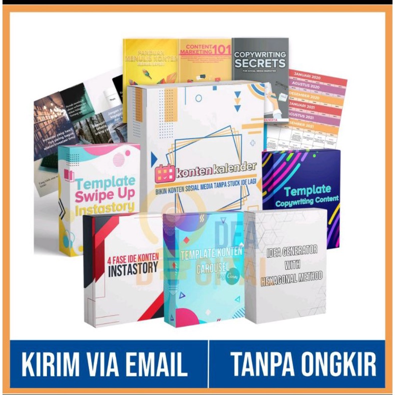 

Template Ide Posting IG Content konten Kalender inovatif