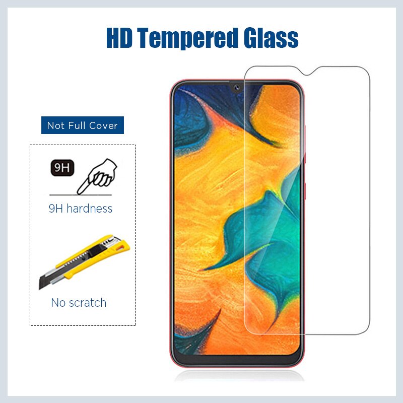 9H Hard Screen Protector for Samsung A51 A71 A50 A60 A30S A50S Tempered Glass on Galaxy A70 A30 A40 A20 A10 a20e A10E Front Film