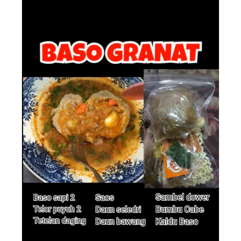 

BASO GRANAT ASLI DAGING SAPI TER-ENAK TER-MURAH (VACUM)