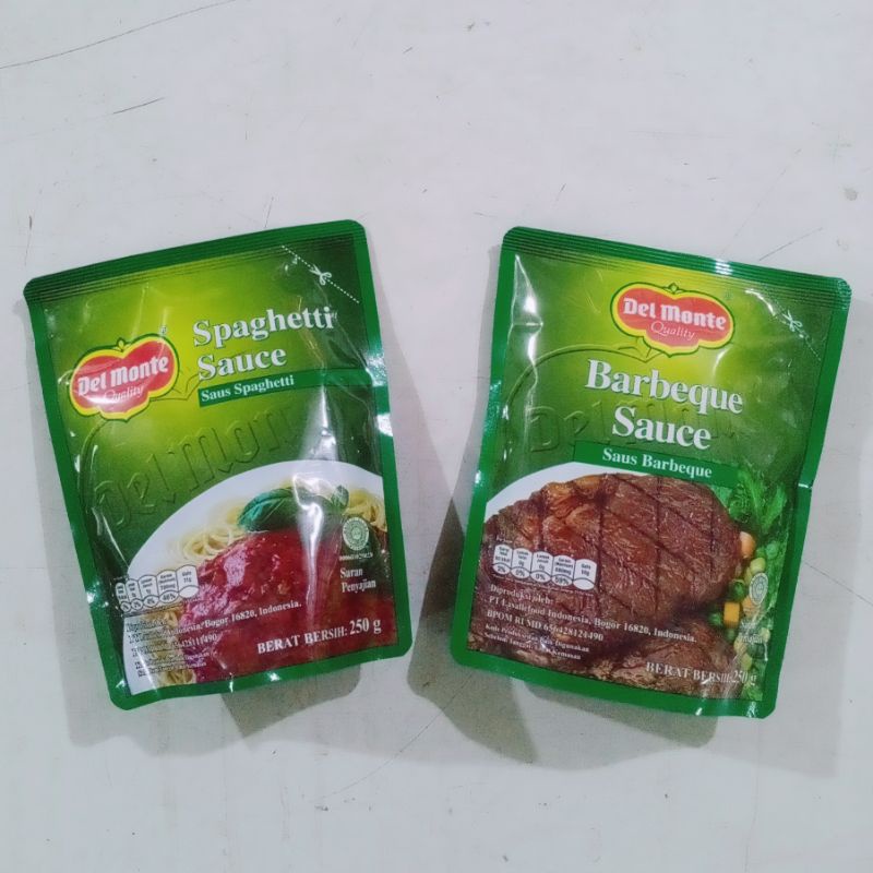 

Delmonte Saus Spaghetti / Barbeque | 250gr