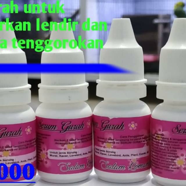 SERUM VITAMIN GURAH BURUNG LOVEBIRD MURAI
