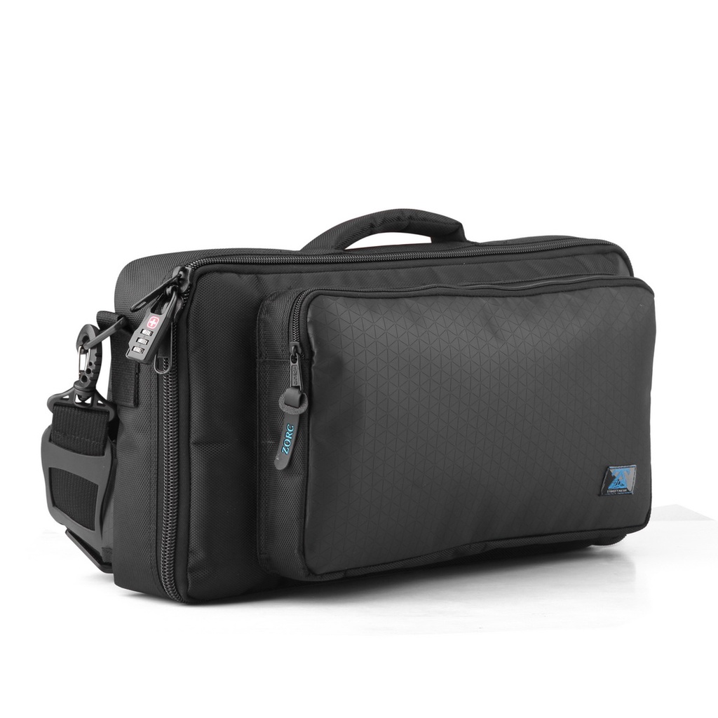 Zorc - Pozzi | Tas Pedalboard | Gigbag | Tas Efek Gitar Boss | Zoom | Korg | Line 6 Black