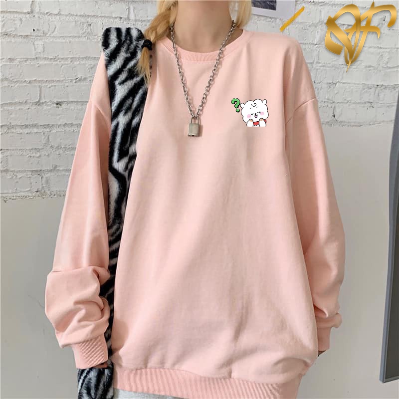 Sweater BT21 New Karakter Korea | Sweater BT5 BT21 Karakter Terbaru | Dhea Fashion