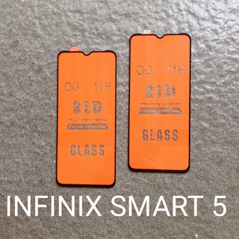 Tempered glass Infinix Smart 5 . Hot 8 / Smart 4 X653 . S5 / S5 Lite . Zero 8 . Hot 7 full layar anti gores kaca screen guard pelindung layar