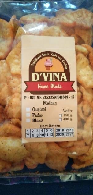 Kerupuk bledex 150 g