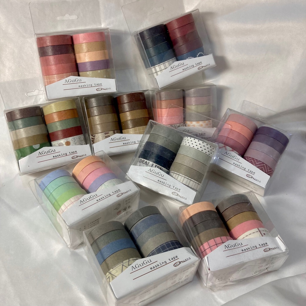 

10 Rolls Washi Tape Masking Tape
