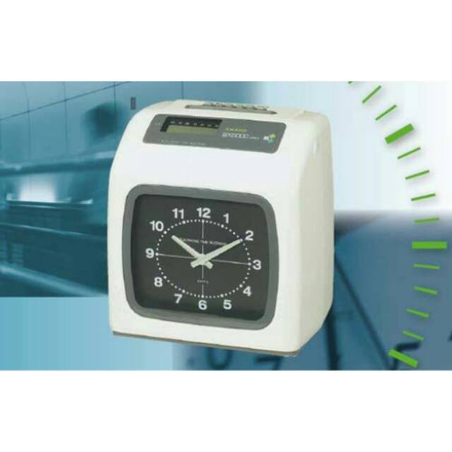 AMANO BX6000/6200 BACKUP BATERAI+Rak Kartu+Kartu - Mesin Absen/Absensi