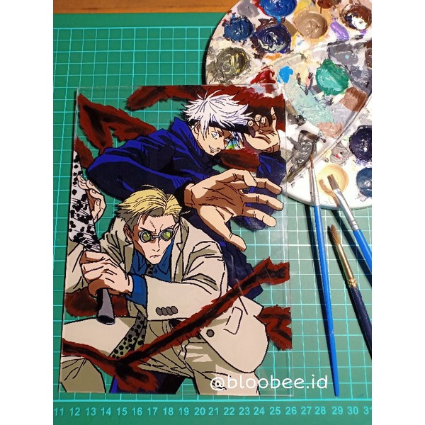

[OPEN PRE ORDER] Custom Acrylic Glass Painting A5 | Anime Acrylic Painting | Custom Acrylic Anime | Anime Glass Painting