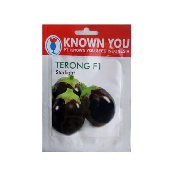 COD Known You Seed - Benih Terong Ungu STARLIGHT 5 gram