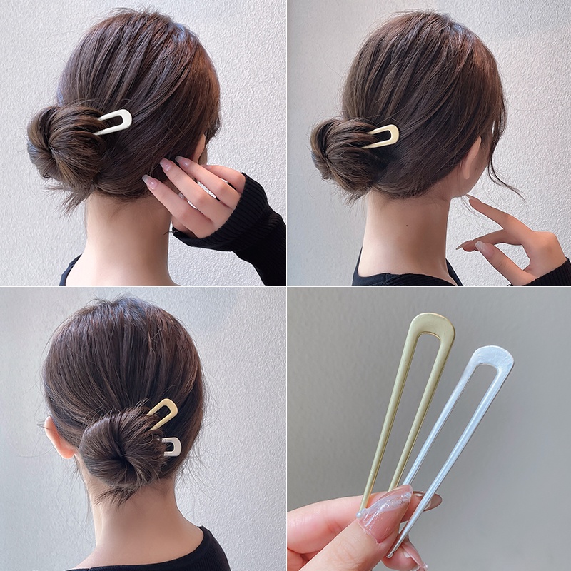 Jepit Rambut Bahan Metal Untuk Wanita