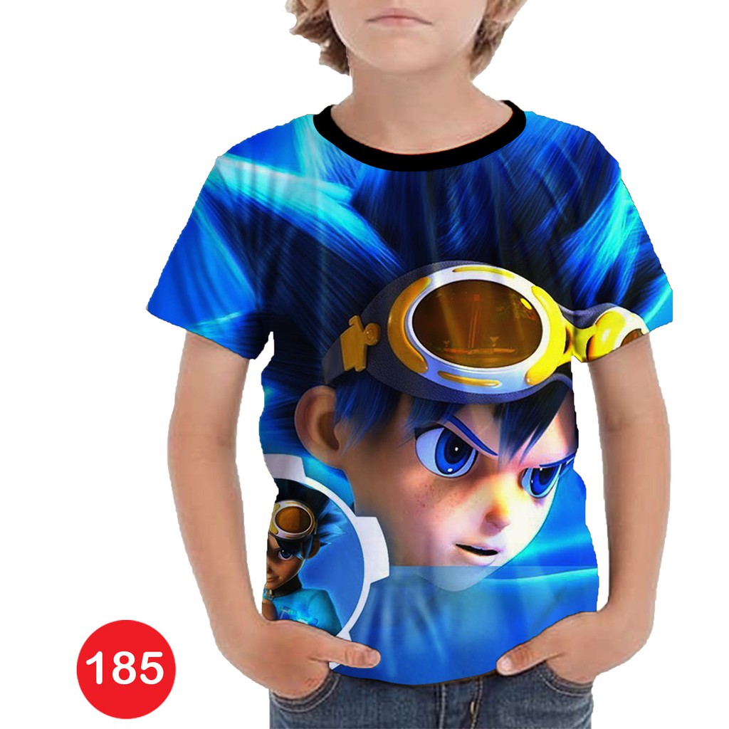 Baju Power Battle Watch Car Baju Anak Printing #185