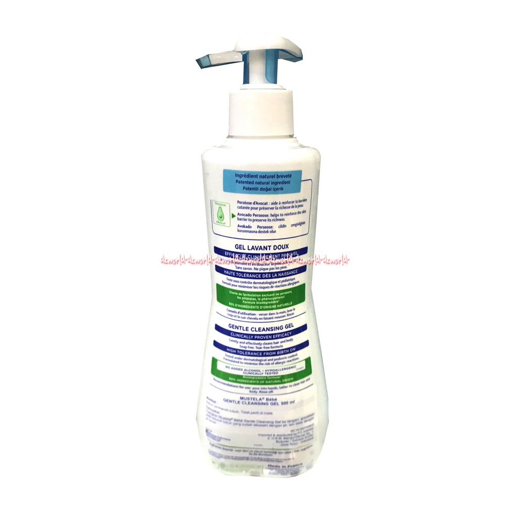 Mustela Peau Normale Gentle Cleansing Gel 500ml