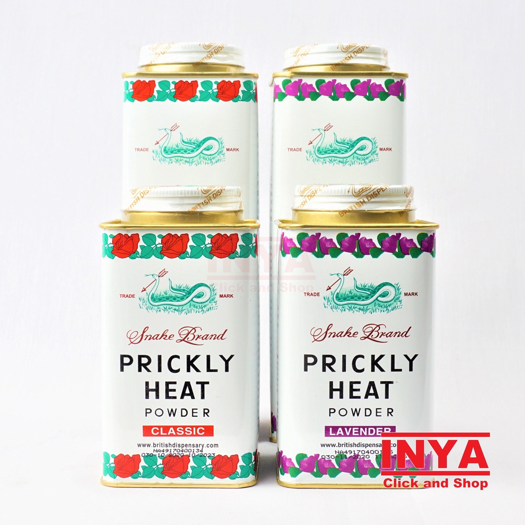 SNAKE BRAND PRICKLY HEAT POWDER - Bedak Kulit