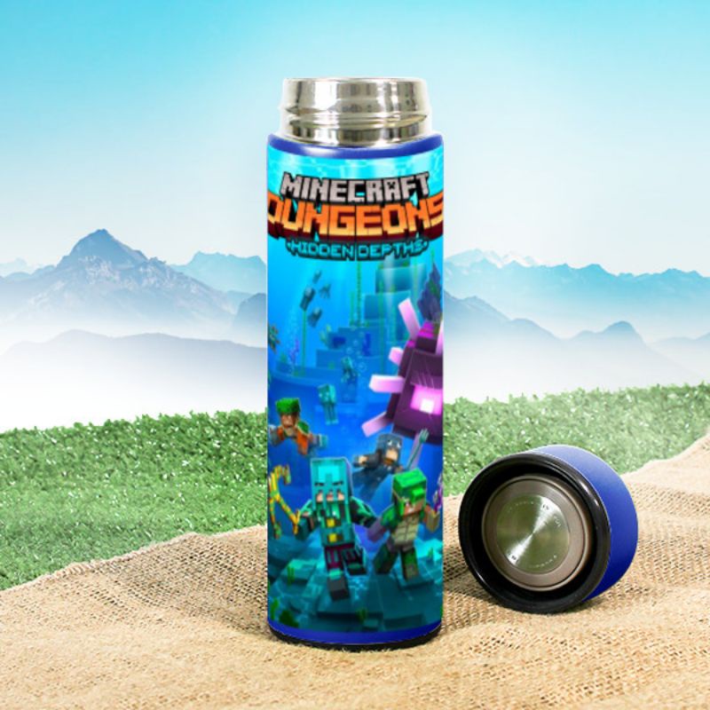 Minecraft Dungeon Hidden Depth Botol Termos Sakura Custom Tumbler
