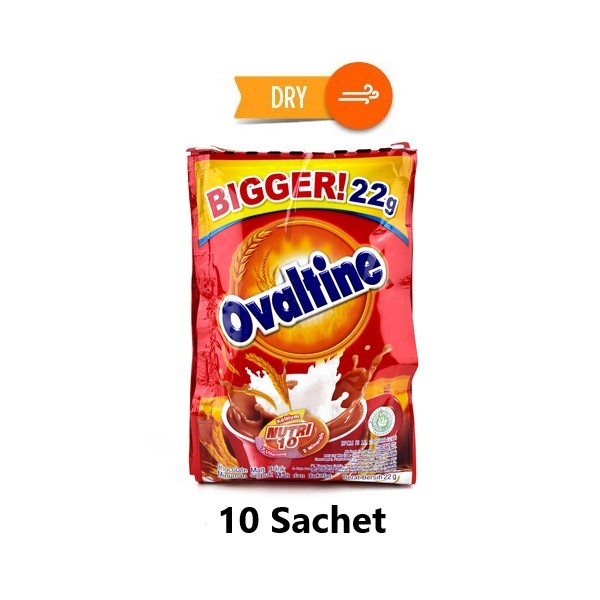 

Ovaltine Classic Minuman Bubuk / Drink Powder Sachet 20gr x 10pcs
