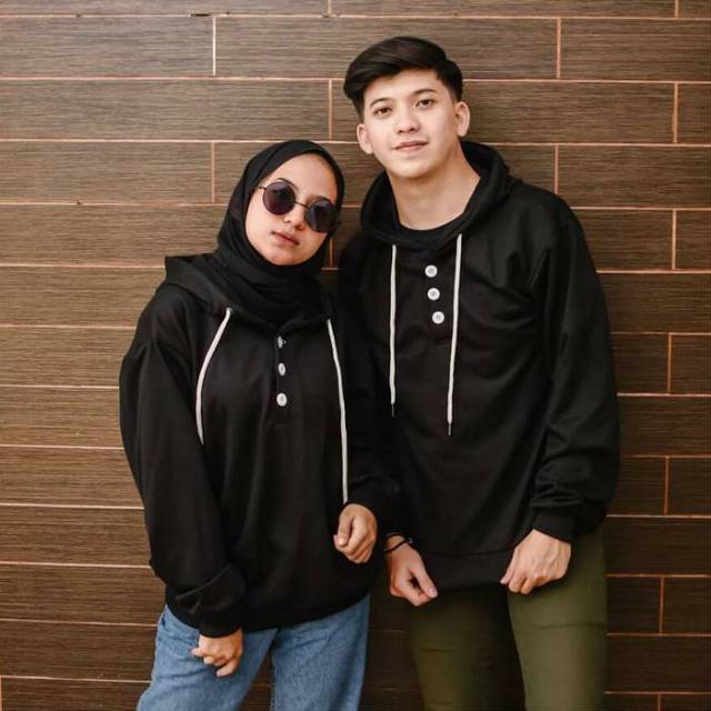 jaket hoodie couple