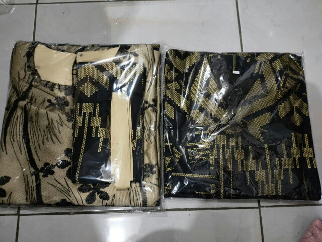 Batik Couple Kebaya Set Kintana Series Tunangan Lamaran Wisuda Kondangan Kekinian 2021