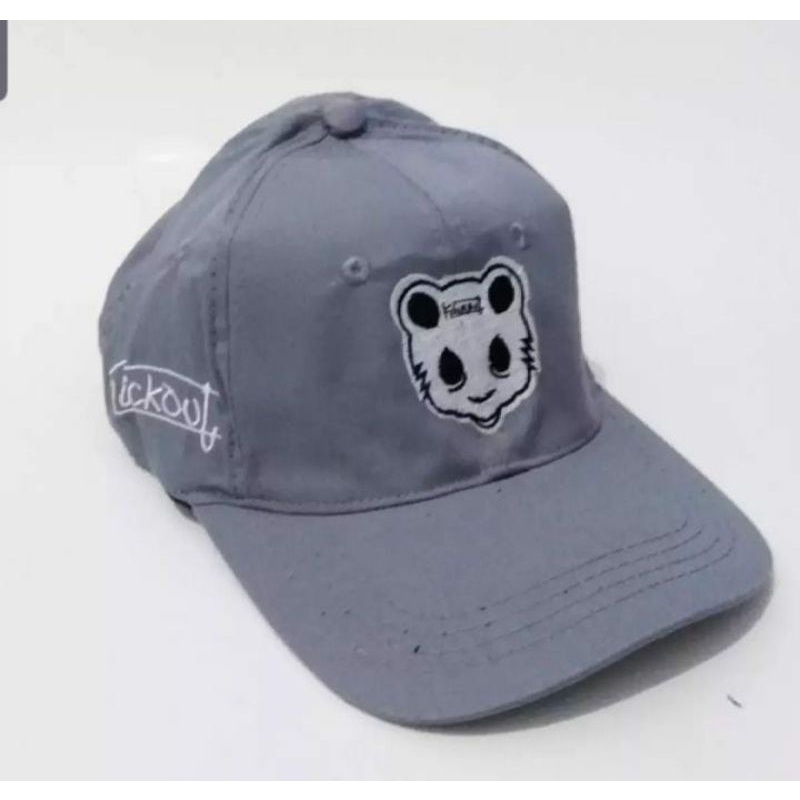 Topi Baseball Karakter Panda kickout Topi Distro Topi Bordir karakter Topi pria Topi Wanita Dewasa