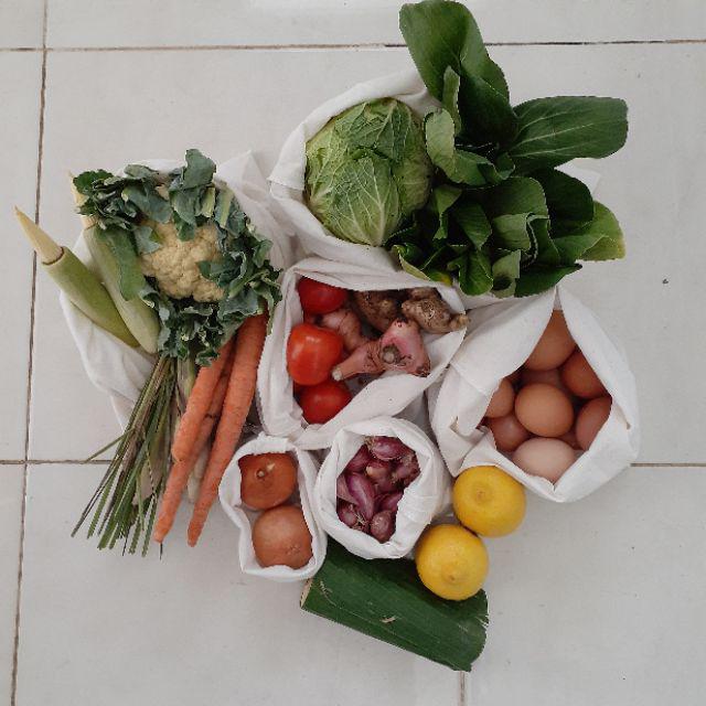 Reusable Cotton Produce Bag