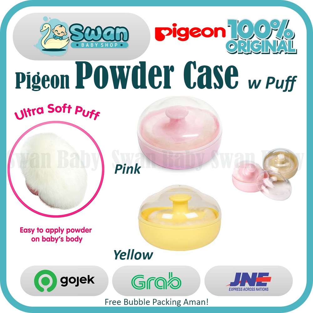 Pigeon Powder Case With Puff U-Type