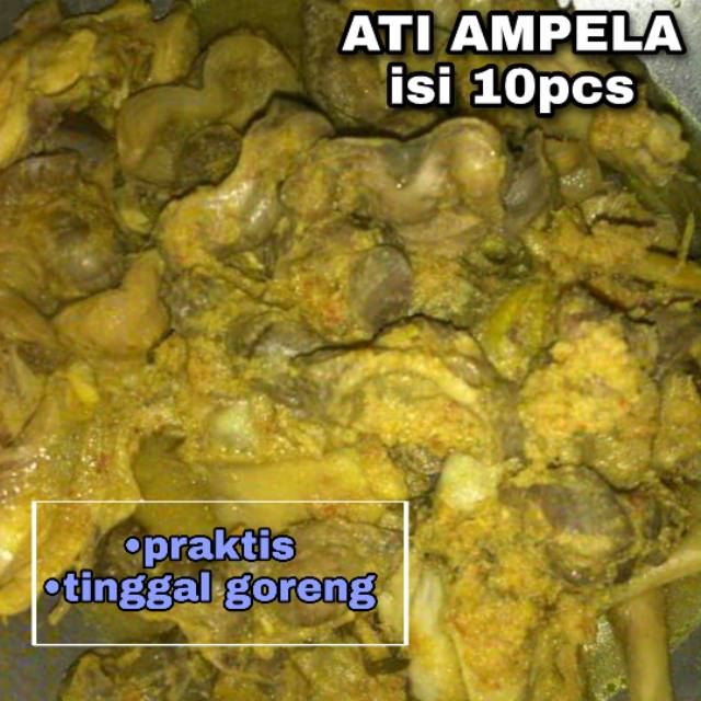 

PROMO !!! | ATI AMPELA bumbu kuning | fresh, praktis tinggal goreng | isi 10