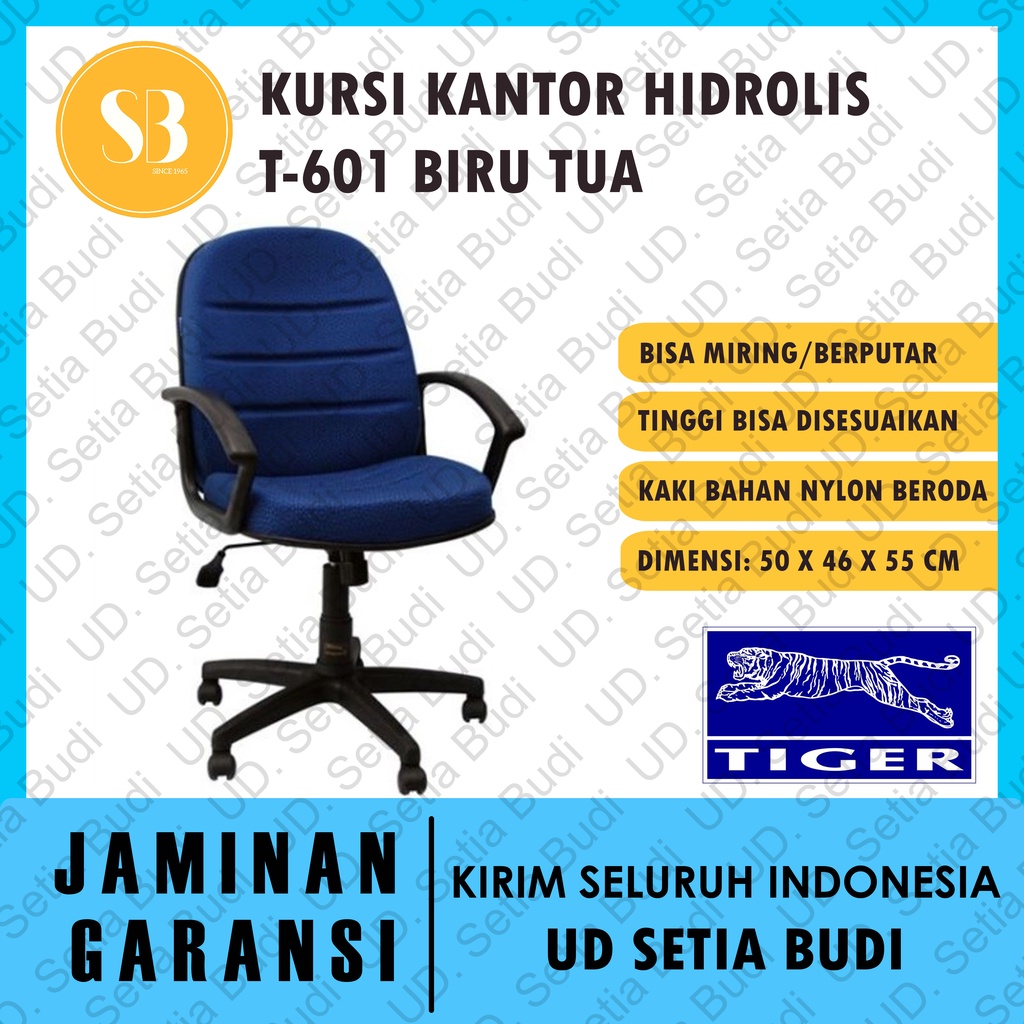 Kursi Kantor Hidrolik Staff Tiger T-601