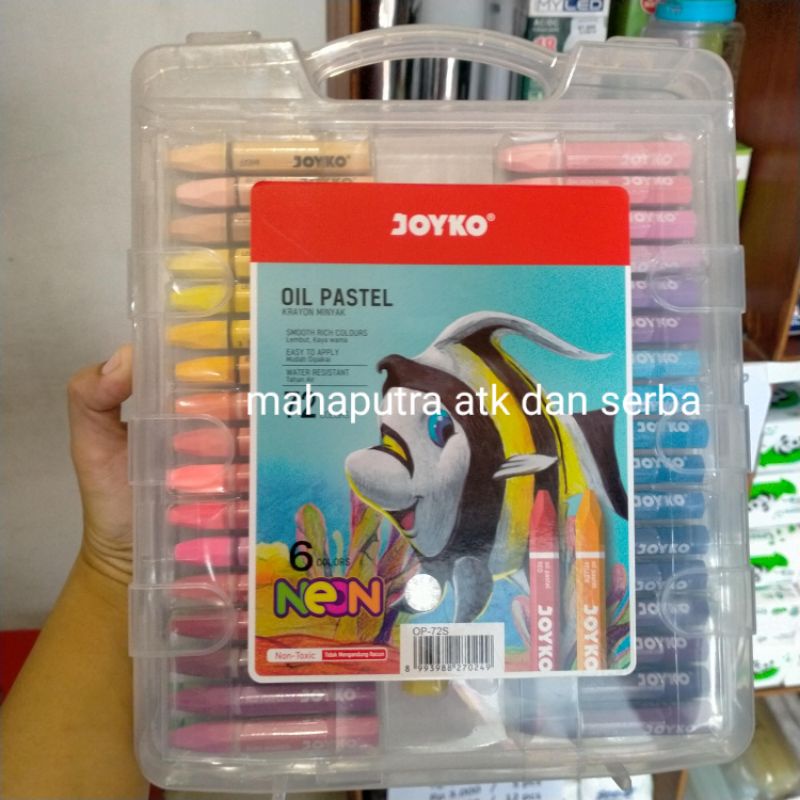 

CRAYON / KRAYON 72 WARNA TITI JOYKO OIL PASTEL MURAH GROSIR ORIGINAL