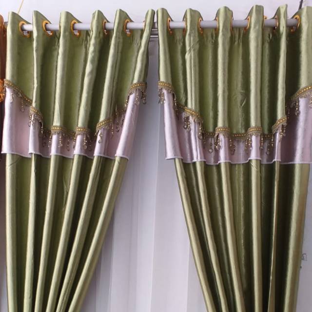 GORDEN Blackout PONI DOUBEL EMBOS HIJAU SALEM