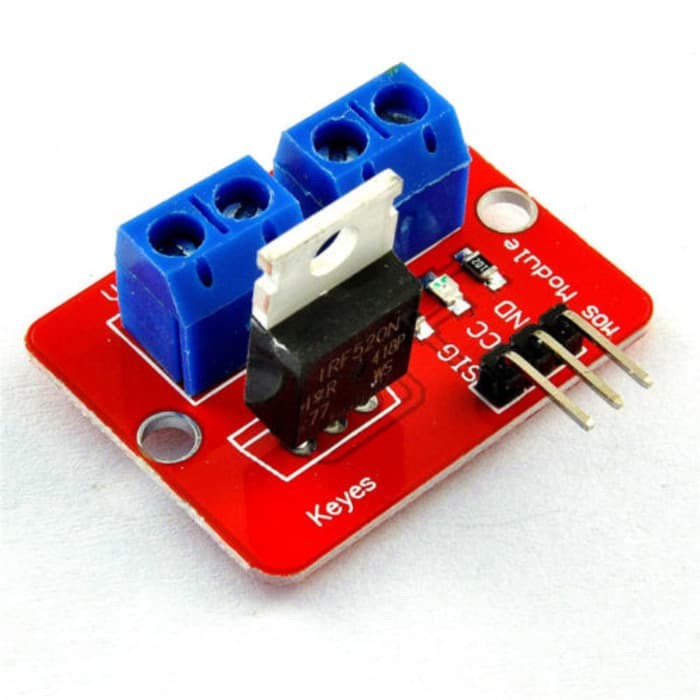 Mosfet IRF520 MOSFET Driver 100V 10A Motor Selenoid Module Arduino