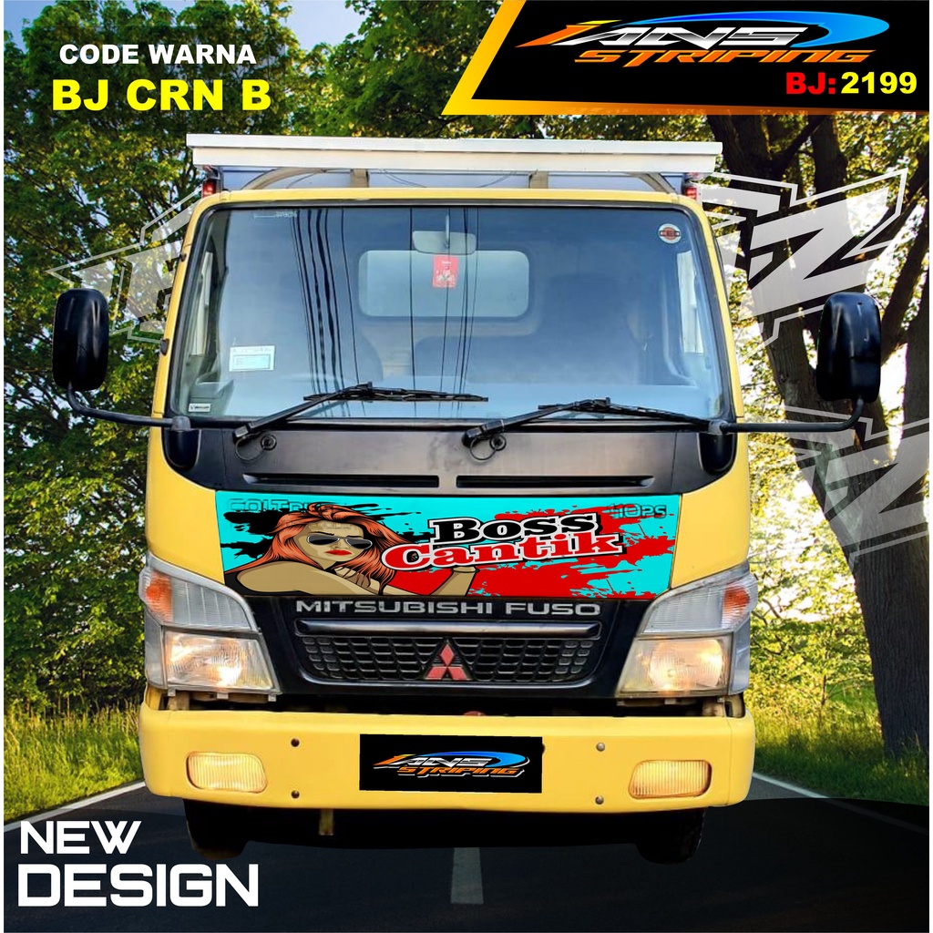 STIKER KAP DEPAN TRUK DINA , RAGASA / STIKER KABIN TRUK RAGASA,UMPLUNG / STIKER KAP CUP DEPAN TRUK DINA,FUSO