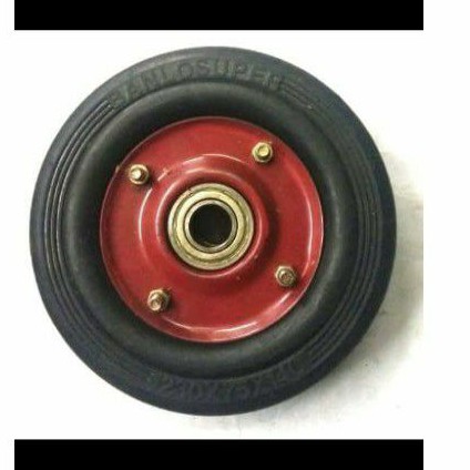 roda lori 9" roda lori karet mati 9" roda karet mati 9" roda ban 9"