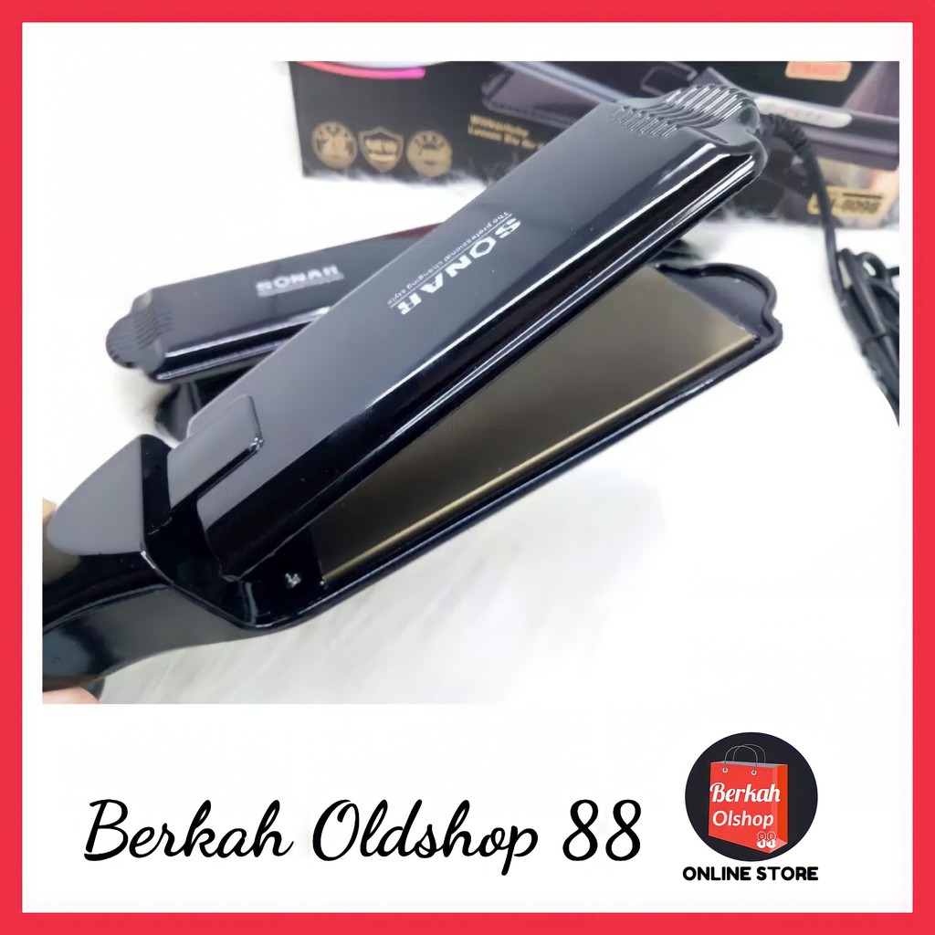 TERLARIS !!! Catokan Lurus Dan Gerigi Sonar SN 8098 , Catokan Genteng , Catokan Salon, catok curly