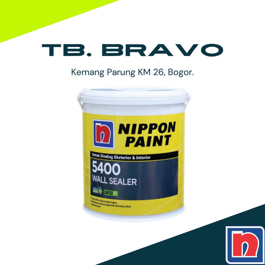Cat Dasar Dinding Interior Nippon Paint WALL SEALER 5400