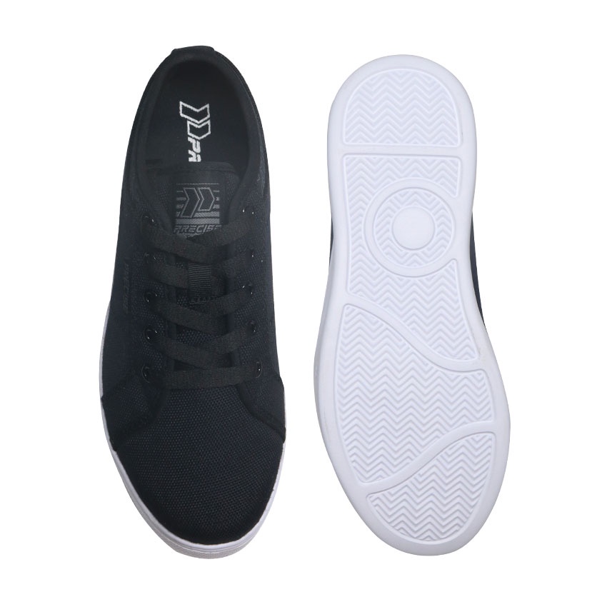 Precise Devan M Sepatu Sneakers Pria - Black/White