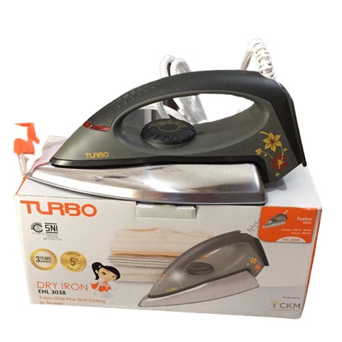 TURBO Setrika Listrik - Trylon Glide EHL3038