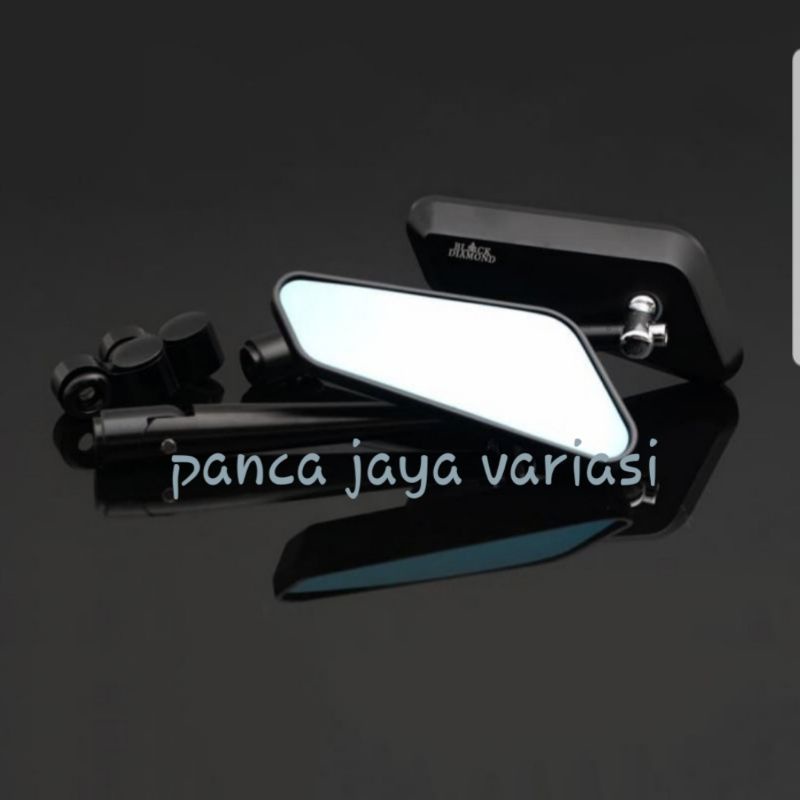 SPION SIRKUIT BLACK DIAMOND MHR Circuit Full CNC Kaca Anti Silau Blue Mirror Original BLACK DIAMOND Best Quality