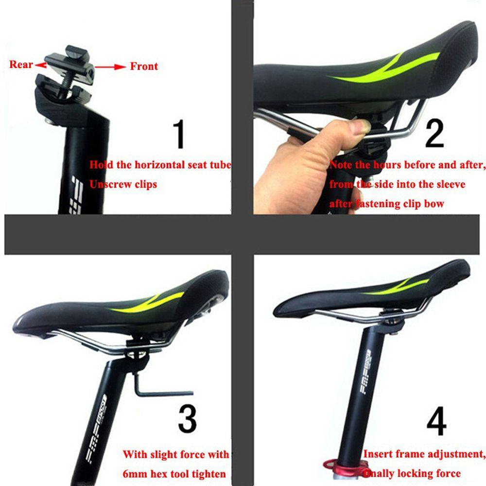 Agustinina Posting Kursi Sepeda Bersepeda Part Bike Aceessories Aluminium Alloy MTB Sepeda Penyerapan Shock 350mm 450 mm Tabung Kursi
