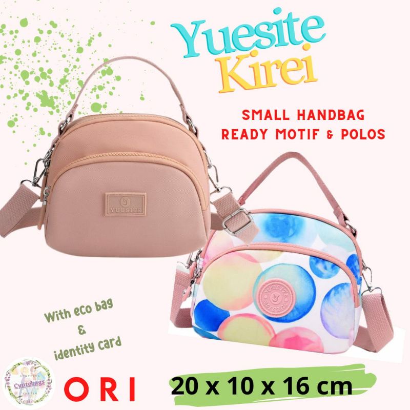 Tas selempang wanita kecil tenteng sling bag yuesite kirei small