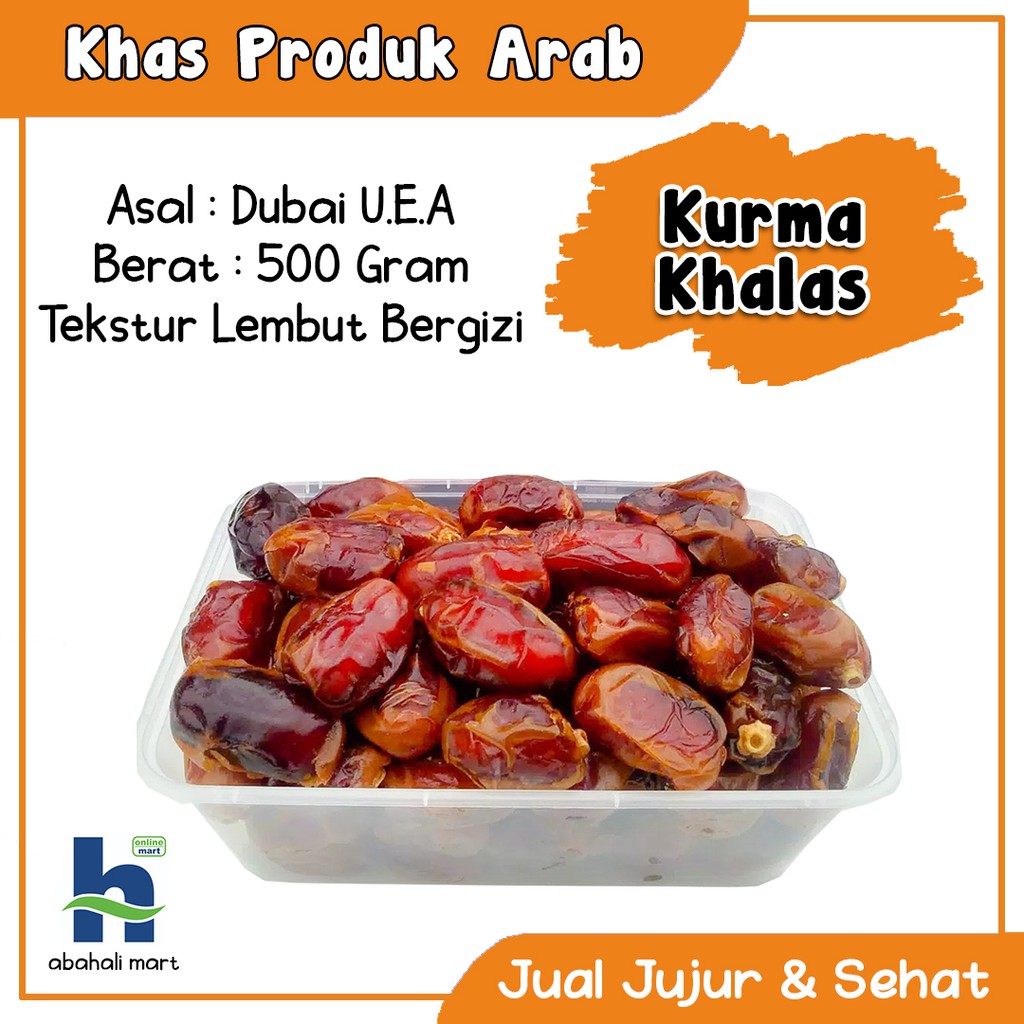 

Kurma Al Saad Naghal Asli Dubai Untuk Buka Puasa Lonjong 500gr Manis Berserat