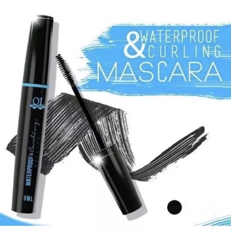 ❤ MEMEY ❤ QL Cosmetic Waterproof &amp; Curling Mascara 8ml