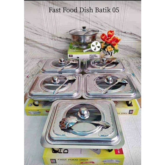 PRASMANAN SET TUTUP BATIK 555 / PANCI PRASMANAN MOTIF BATIK /  PAKET SET TEMPAT PRASMANAN / MERK HOC