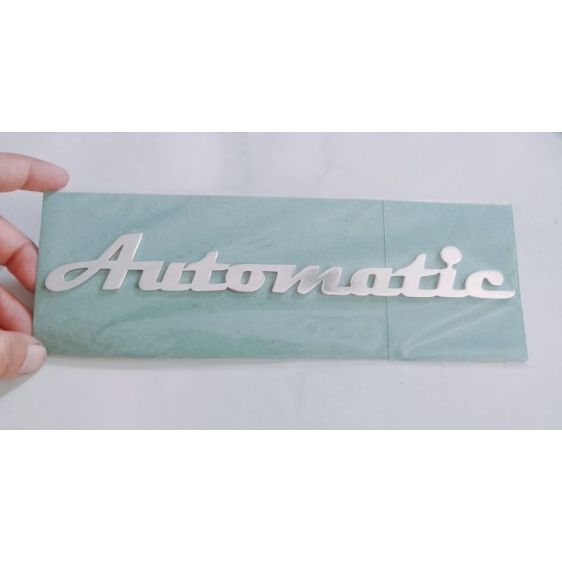 emblem automatic custom