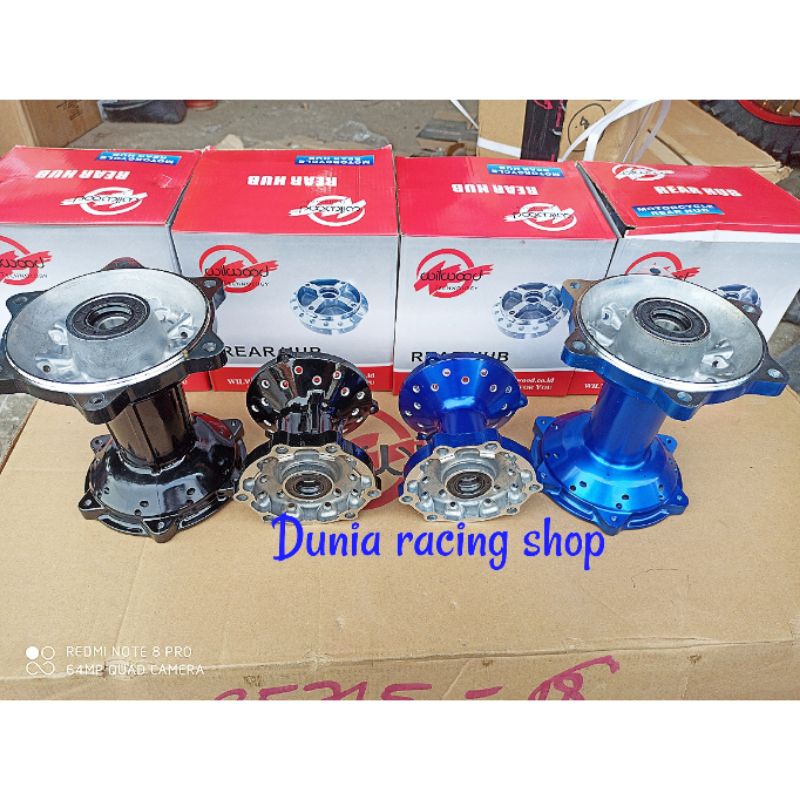 Tromol Honda CRF 150 depan belakang hole 36 36