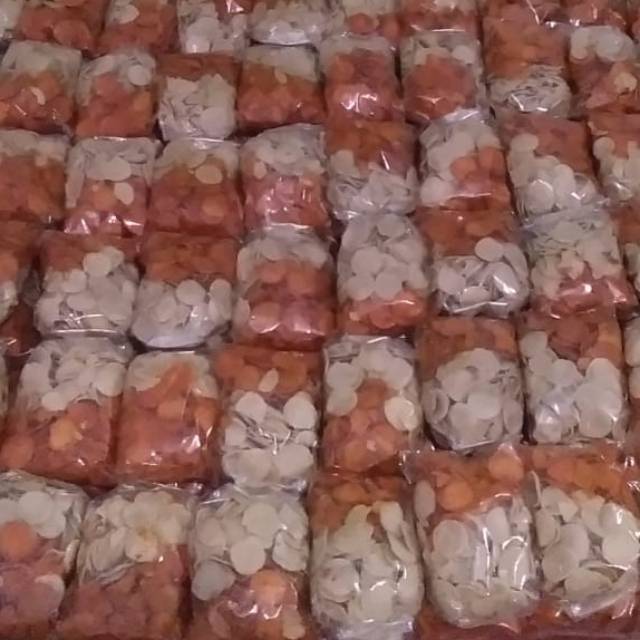 

Basreng / Moring kemasan 200 gram siap makan RASA MANTUL