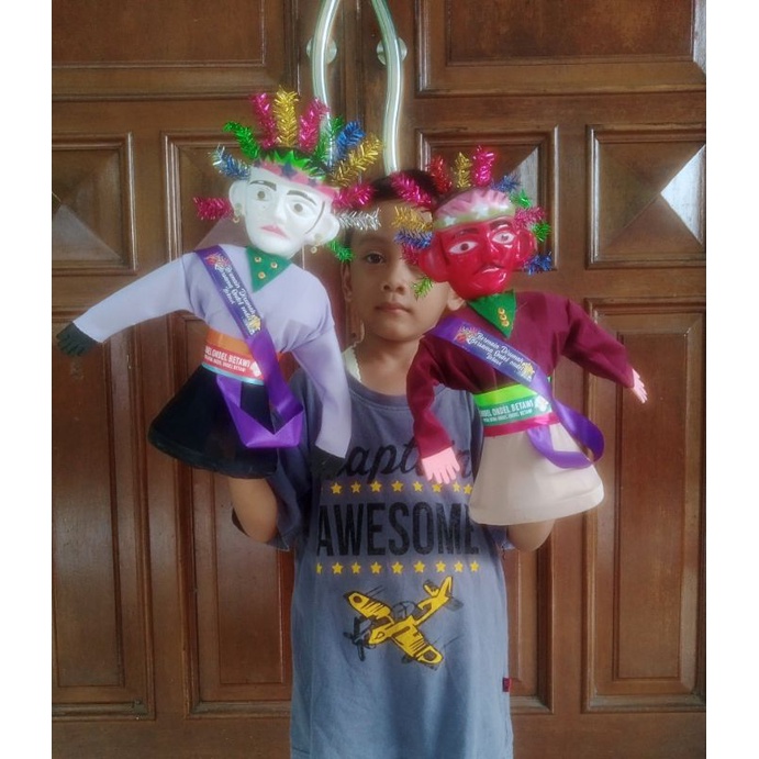 BONEKA ONDEL ONDEL / MAINAN ONDEL ONDEL / ONDEL ONDEL MINI TERLARIS TERMURAH TERBAIK BISA COD