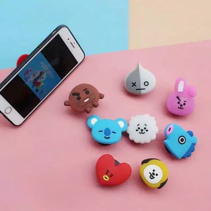 Pop socket BTS 3D Karakter