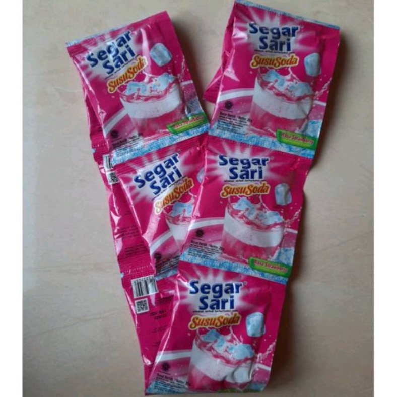 Segar Sari Susu Soda 10 x 20gr