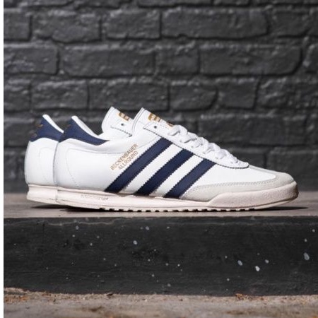 Adidas Beckenbauer White Navy Original Sneakers Pria / Sepatu Running Pria