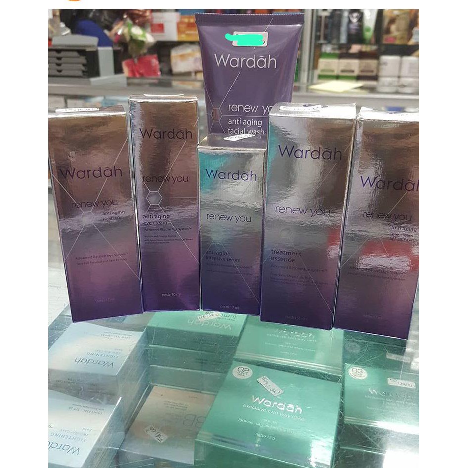 wardah renew you paket